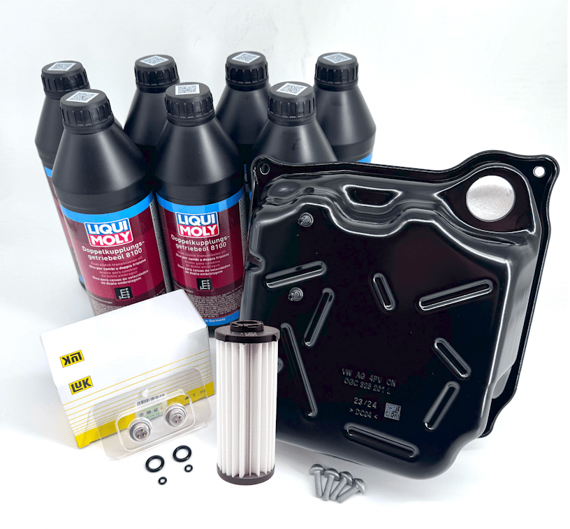 Hydraulikdrucksensor Satz inkl. Ölfilter – P173500 & P173600 - Kupplungspositionssensor im Set, DQ381, DQ500