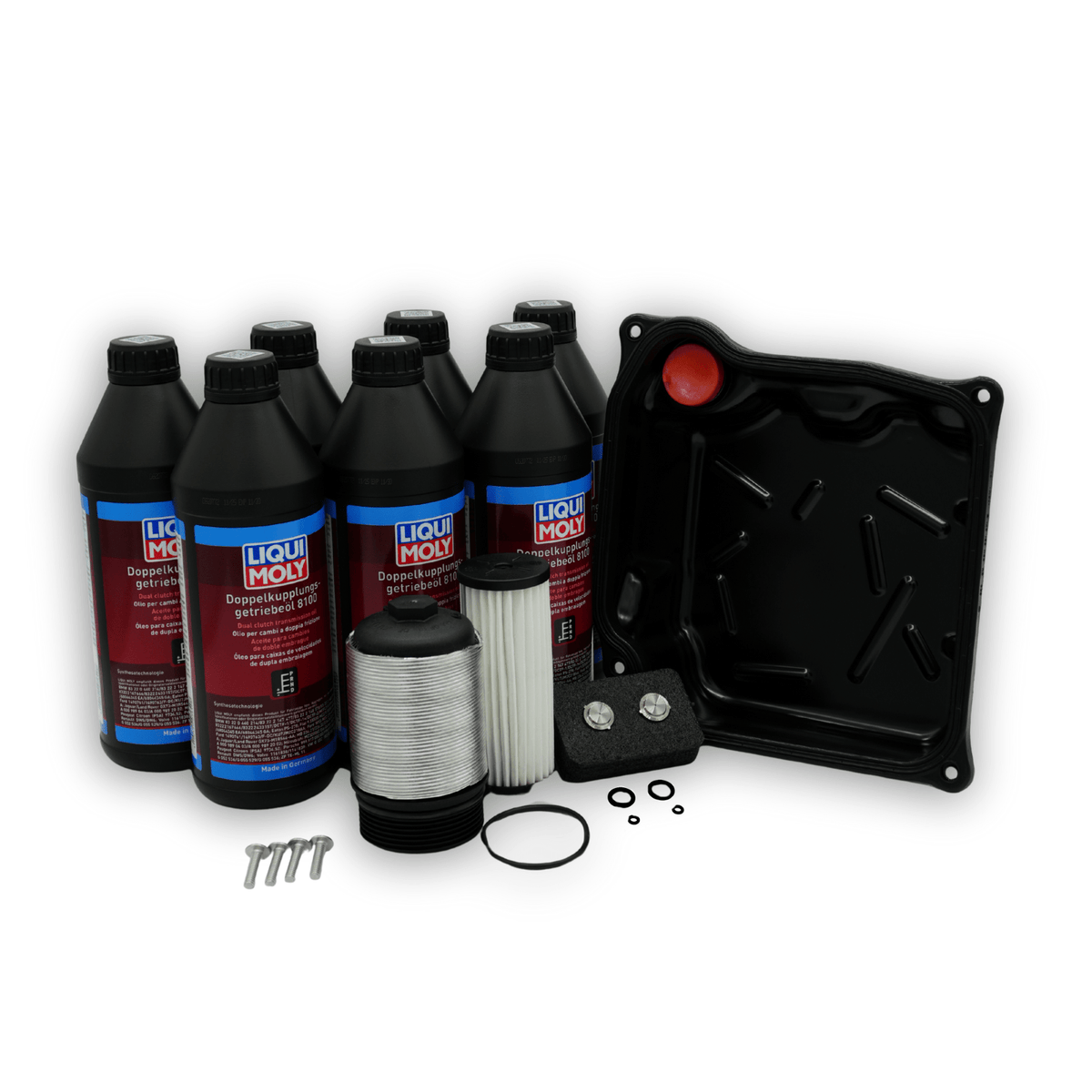 Kupplungspositionssensor Satz Version Bosch – P173500 & P173600 - im Set inkl. Getriebeölfilter und Gehäuse, DQ381, DQ500